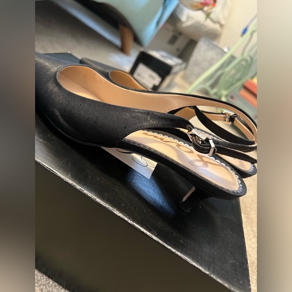 Sam Edelman Black Kitten Heels - Picture 2 of 2